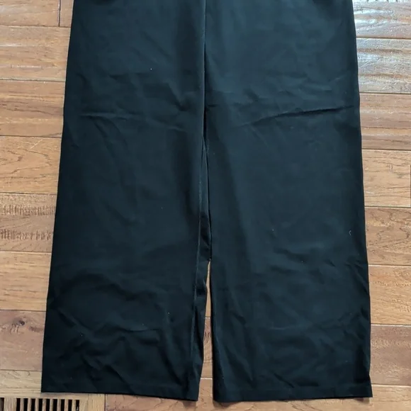 Soma 24/7 High Waist Wide Leg Max Coverage Knit Black Wide-Leg Pants - Picture 6 of 9